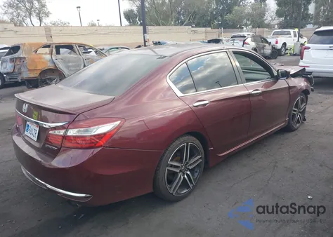 2016 Honda Accord Sport z USA, uszkodzony, nr VIN 1HGCR2F55GA147065